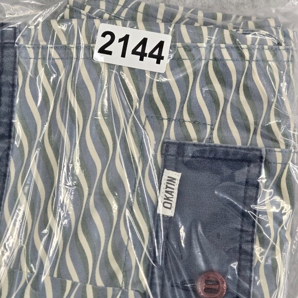 Katin Board Shorts Mens 31 Button Beach Water Surf Swim Trunks Casual Unlined - Picture 7 of 7